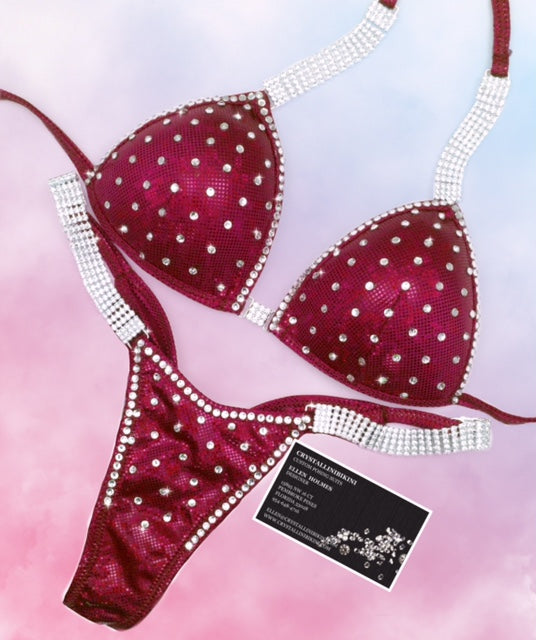 1/2” scatter competition bikini