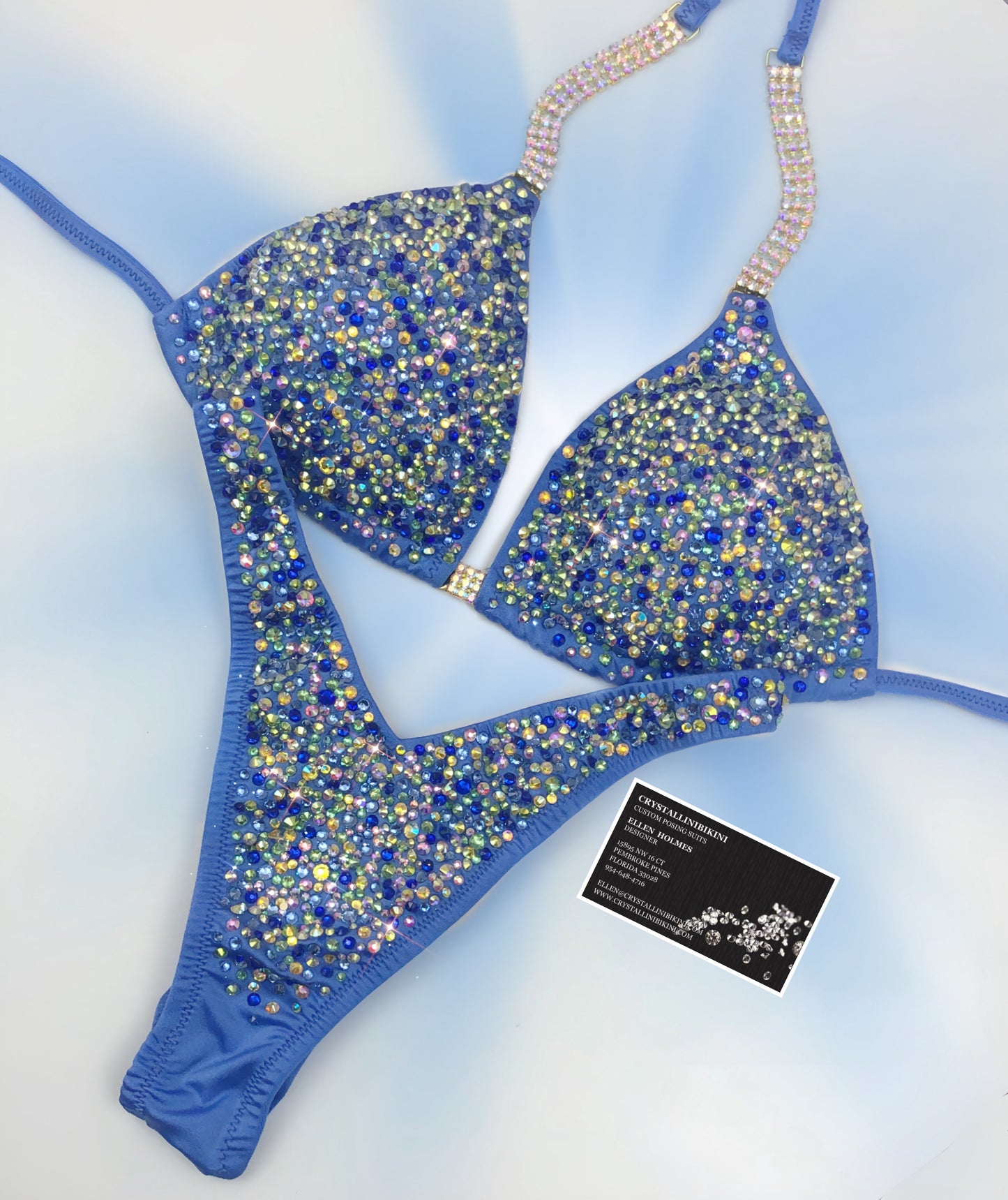 Brianna wellness competition bikini