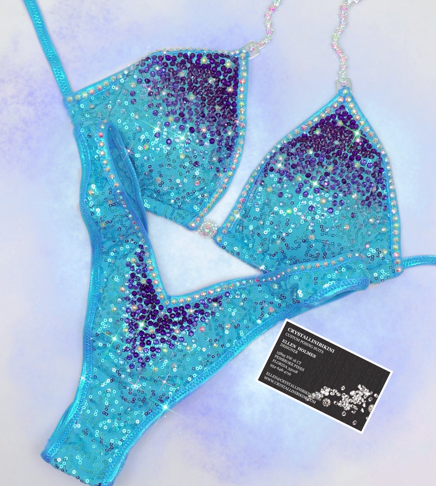 Sequin wellness bikini