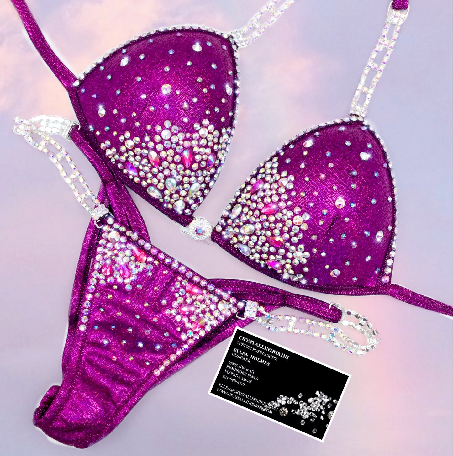 Sparkly Jewels competition bikini