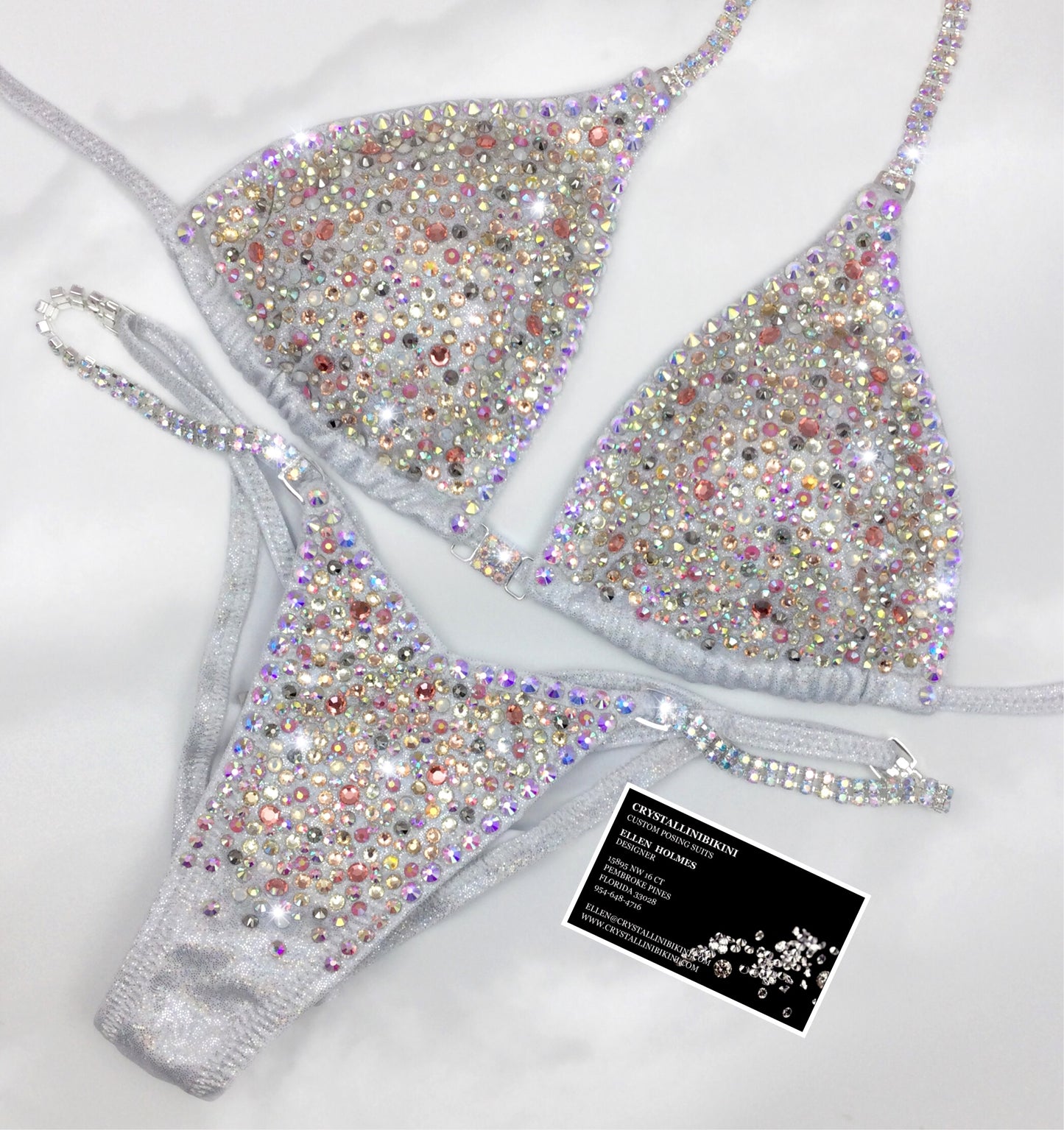 Icy competition bikini