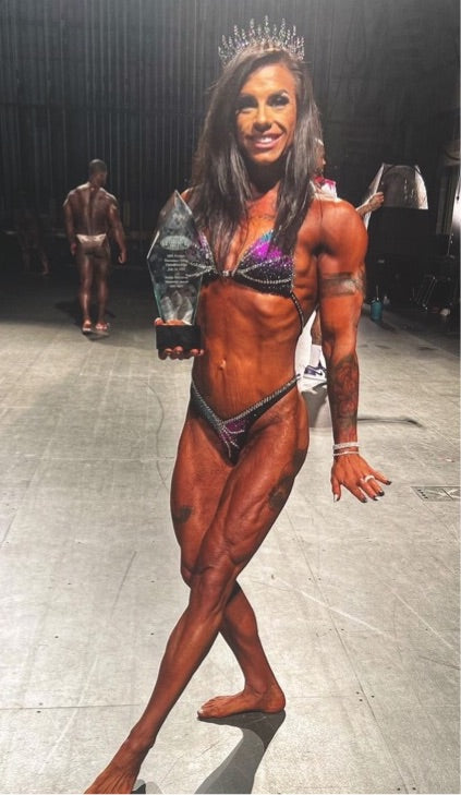 Betsy figure/physique competition suit