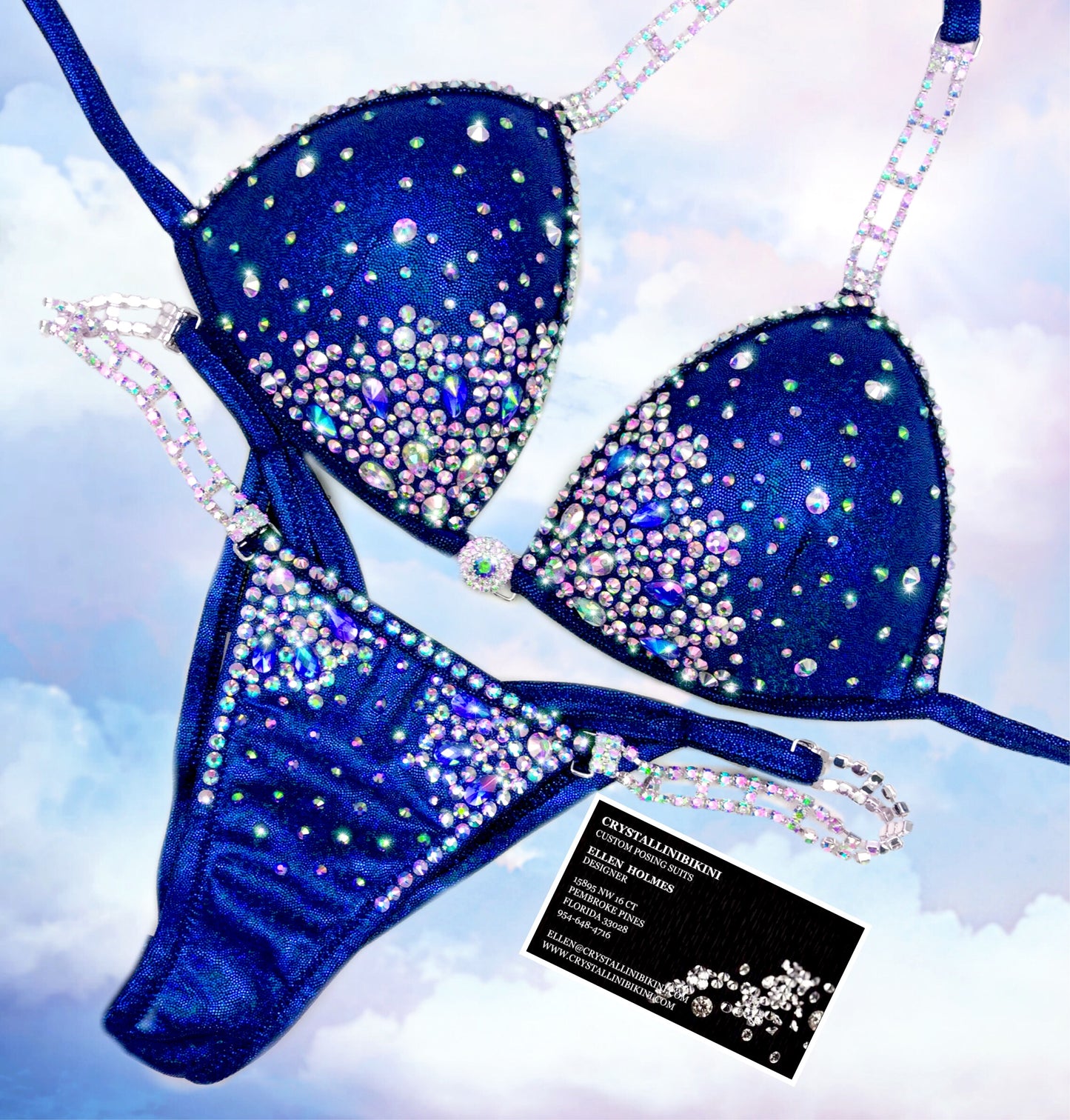 Sparkly Jewels competition bikini