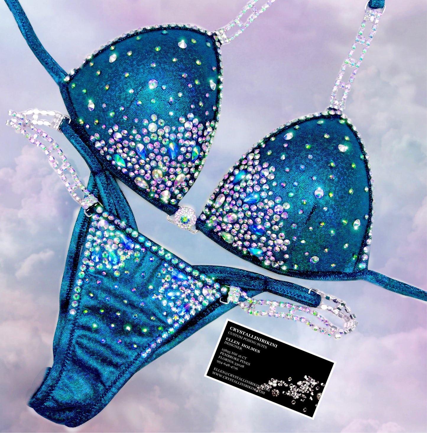 Sparkly Jewels competition bikini