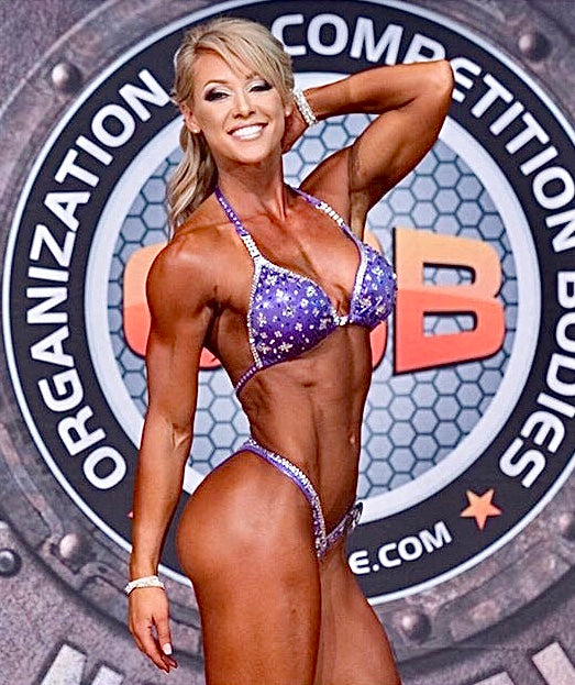 Diamanté Figure/physique competition suit