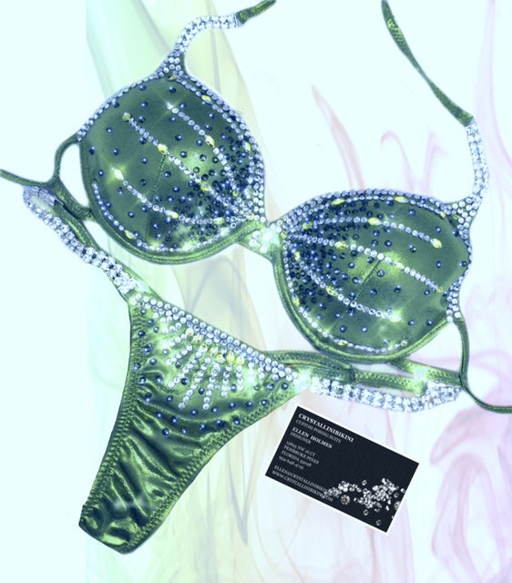 Crystal Burst underwire bikini