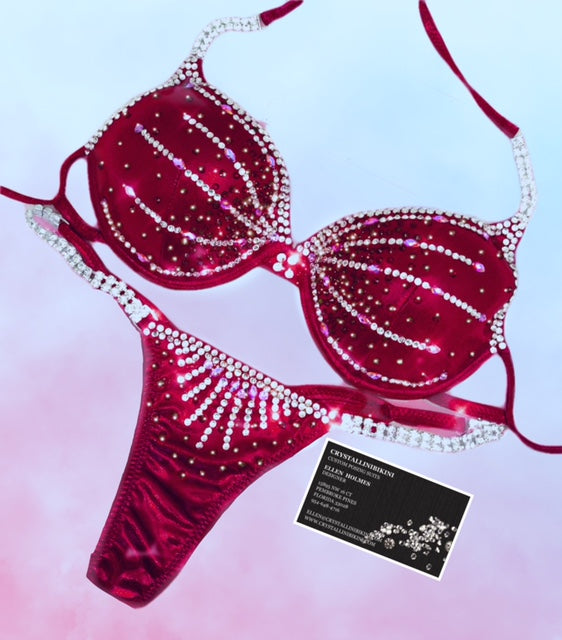 Crystal Burst underwire bikini