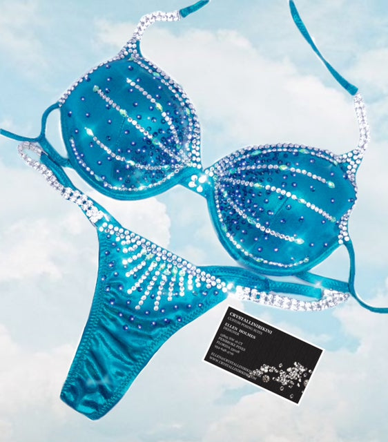 Crystal Burst underwire bikini