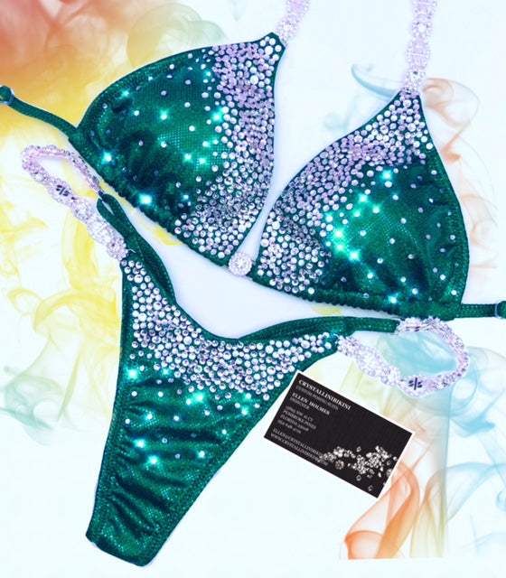 Diamond Sparkle competition bikini