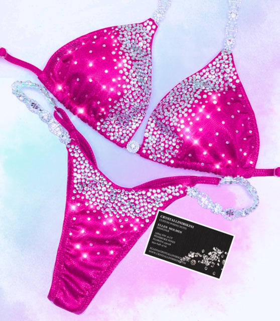 Diamond Sparkle competition bikini